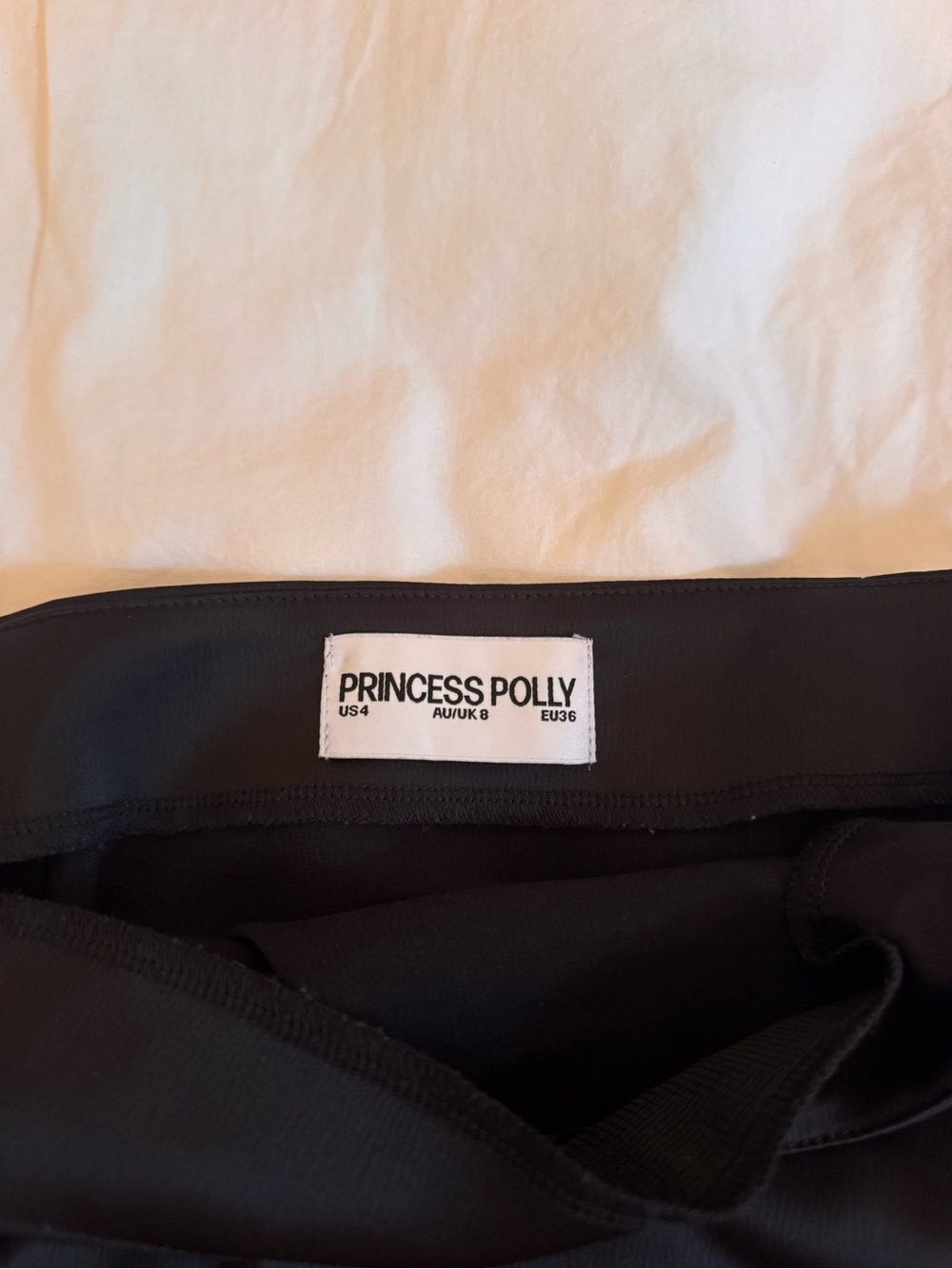 PP Black Mini Skirt - Picture 3 of 3